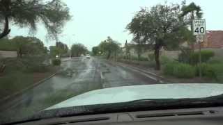 Part 4  Dust Storm amp Massive Micro Burst in the Ahwatukee Foothills in Phoenix Arizona [upl. by Atronna37]