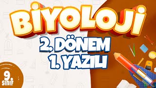 9 Sınıf 2 Dönem 1 Yazılı Hazırlık  Biyoloji [upl. by Ewer]