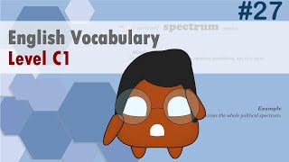 English Vocabulary Simplified C1 Level for Advanced Learners 27 [upl. by Eive69]