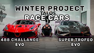 Our winter project Build Road Legal Ferrari amp Lamborghini Race Cars [upl. by Eixid]