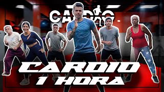 CARDIO QUEMA 1000 Calorías 🔥con este QUEMAGRASA para Bajar de Peso  1 Hora [upl. by Culbert]