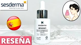 🌷7 SECRETOS de SESDERMA Mesoses Supreme Antiaging SERUM Antienvejecimiento Supremo✅Review [upl. by Tanya878]