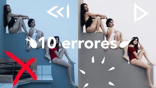 10 ERRORES QUE COMETES EN TUS FOTOGRAFÍAS [upl. by Notloc]