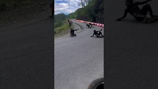 DOWNHILL LONGBOARD Norway Team finals downhill skateboarding skate longboarding longboard fire [upl. by Kwan]