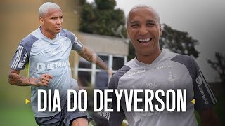 3 GOLS e MUITA RESENHA 😂 O PRIMEIRO TREINO do DEYVERSON como JOGADOR DO GALO [upl. by Neeli539]