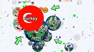 AGARIO MOBILE  INSANE SOLO REVENGE PRESPLIT  HOW TO HOLD A TAKEOVER IN AGARIO [upl. by Ruhtracm327]