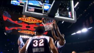 Shaq and Tracy McGrady Share an AllStar Kiss [upl. by Enaitsirhc]