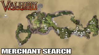 Searching For The Merchant  Valheim Gameplay  E17 [upl. by Ralli]