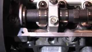 Cylinder Head 205  Degree DOHC Camshafts [upl. by Livesay]