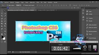 EDICION DE TEXTO PHOTOSHOP CS6  PARA PRINCIPIANTES [upl. by Welles]