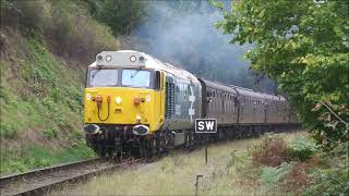 50033 leaving Bewdley 6th October 2024 [upl. by Enenstein]