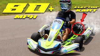 INSANE 80MPH Electric GoKart  Surron EKart [upl. by Nancee]