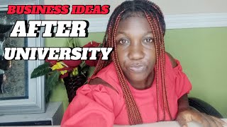 6 Lucrative business ideas 💡 to invest in after GRADUATION in AFRICA 🌍 [upl. by Arocet]