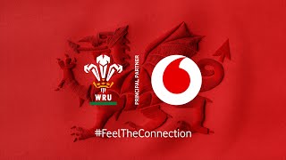 Welsh Rugby Union  Principal Partner to the Wales Men’s senior rugby side  Vodafone UK [upl. by Analram627]