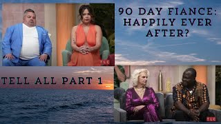 90 Day Fiance Happily Ever After Season 8 Tell All Part 1 [upl. by Marco]