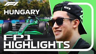 FP1 Highlights  2024 Hungarian Grand Prix [upl. by Ban]