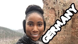 Germany Travel Vlog  Traveling to Kaiserslautern and Frankfurt Germany [upl. by Medovich]