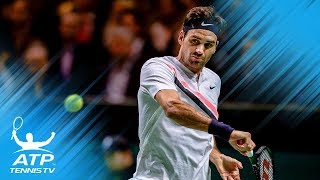 Federer reclaims No1 faces Seppi in semifinals  Rotterdam 2018 Highlights Day 5 [upl. by Magena]