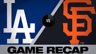 Longorias clutch hit leads Giants to win  42919 [upl. by Gawain]