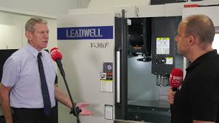 New FANUC control on the Leadwell V30 iF  ex stock [upl. by Mosley]