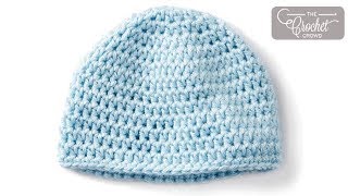 BEGINNER Crochet Preemie Hat 5  6 lbs [upl. by Hyacinthia]