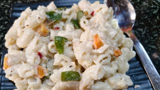 White sauce pasta Cheesyampcreamy White sauce pasta recipe [upl. by Small]