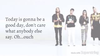 DNCE  Good Day lyrics [upl. by Nevyar]