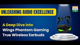 Best Wings Phantom Gaming True Wireless Earbuds wingsphantom [upl. by Mariko]