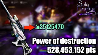 INSANE WESTWIND DAMAGE  SOLO LEVELING ARISE Power of destruction [upl. by Yslehc]