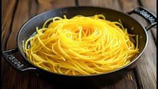 I learned this old spaghetti recipe from a French chef Easy and delicious recipes [upl. by Yellac]