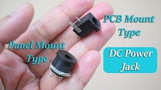 DC Power Supply Jack  DC Socket  PCB amp Cabinet Mounting Type [upl. by Dowski26]