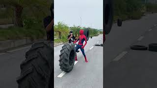 Spiderman has done thatviralvideo funny love trending games video comedy shorts venom2 [upl. by Yelsehc]