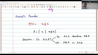 Lecture 27  Russells Paradox and Zermelo–Fraenkel Axioms [upl. by Matty824]