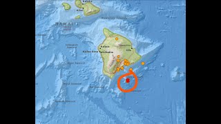 Elevated Earthquake activity at Hawaii Submarine volcano Friday night update 1112024 [upl. by Chapa]