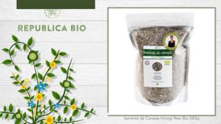 Seminte de Canepa Intregi Raw Bio 500g [upl. by Nitsirhc]