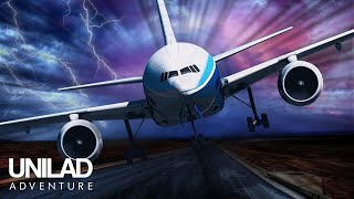 Scary Plane Landings In Stormy Weather 🛩 😬  UNILAD Adventure [upl. by Alice581]