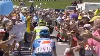 Cyclisme  étape Saint Gaudens à Tarbes [upl. by Glennon]