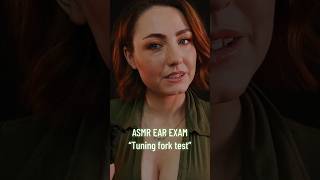 asmr Ear Exam  Tuning Fork Test [upl. by Hanahs145]