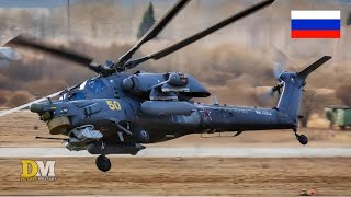 Scary Russia Equips MI28NM Helicopters With Advanced Missiles amp Kamikaze Drones [upl. by Malim627]