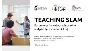 TJK2019 4Teaching Slam dr hab B Kuźniak dr M Inglevic Citak [upl. by Sedecrem3]