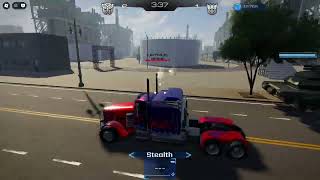 Playing as an Autobot in 🎮 BETA Transformers Crossfire [upl. by Niras]