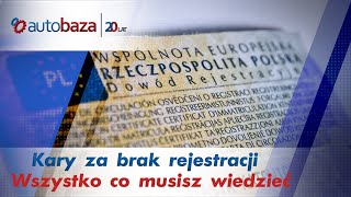 Rejestracja pojazdu 👉 kiedy kara za jej brak❓ Czy auta z USA też muszą przestrzegać terminu [upl. by Marcille691]