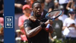 RolandGarros 2018  Gaël Monfils vs Elliot Benchetrit Highlights  FFT [upl. by Ekalb]