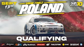 Drift Masters Grand Finale 2024 • Poland • Qualifying LIVE [upl. by Oderfliw]