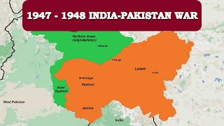 1947–1948 IndiaPakistan War [upl. by Damon167]