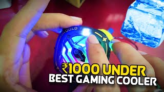 Top 1 Mobile Cooler  Fan For Gaming Under ₹ 1000  BEST COOLER [upl. by Walt]