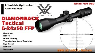 Vortex Diamondback Tactical 624x50 FFP review [upl. by Etnahc]