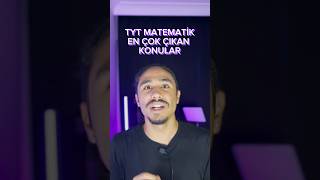 TYT MATEMATİKTE EN ÇOK ÇIKAN KOLAY KONULAR yks yks2024 tyt matematik [upl. by Grant]