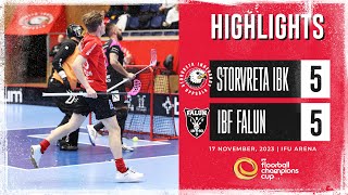 Highlights Champions Cup semi Storvreta IBK vs IBF Falun 55 [upl. by Malone]