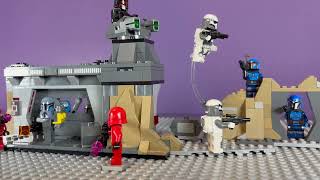 Lego Star Wars Sets Ambush On Mandalore [upl. by Maxi364]